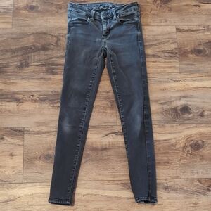 American Eagle Outfitters Dark Gray Skinny Jeans